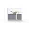 Luxor Expanse Modular Wall Room Divider System - Silver Frame - 53" x 48" Add-On Wall MW-5348-XFCG - alternate 2